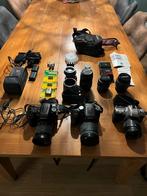 Diversen fotocamera’s en accessoires, Ophalen, Gebruikt, Spiegelreflex, Sony