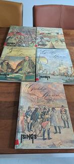 Gulden sporen + wandkaarten de geschiedenis van Nederland, Antiek en Kunst, Antiek | Schoolplaten, Ophalen, Geschiedenis