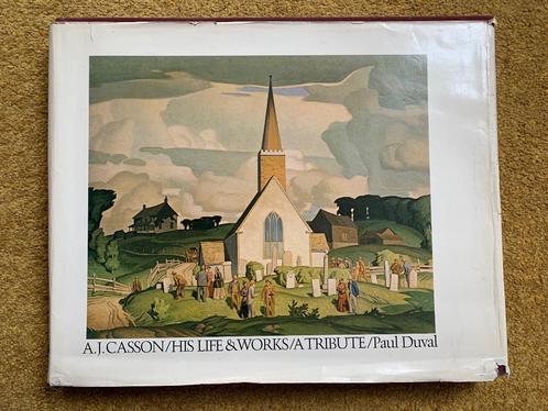 A.J. Casson    His Life & Works ( gesigneerd!), Boeken, Kunst en Cultuur | Beeldend, Gelezen, Schilder- en Tekenkunst, Ophalen of Verzenden