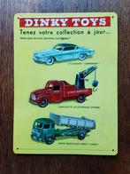 Dinky toys bordje metaal, Ophalen of Verzenden, Zo goed als nieuw, Auto's