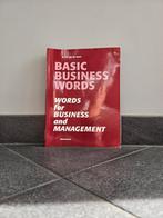 Basic business words, Boeken, Ophalen of Verzenden, Zo goed als nieuw, HBO