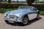 Austin Healey 3000 MK2a BJ7, Cabriolet, Blauw, Leder, Bedrijf