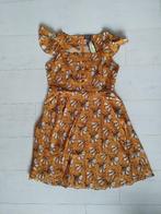 Voodoo Vixen Margot Floral Flare jurk retro vintage 3XL, Verzenden, Voodoo Vixen, Maat 46/48 (XL) of groter, Oranje