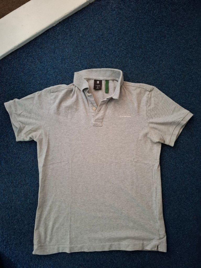 G-STAR raw polo S-46, G-Star Raw, Ophalen of Verzenden, Grijs, Gedragen