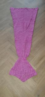 Zeemeermin deken met staart roze, Ophalen of Verzenden, Deken, Zo goed als nieuw