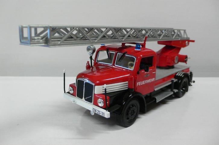 ifa brandweerladderwagen-voormalig ddr-altaya 1/43, Hobby en Vrije tijd, Modelauto's | 1:43, Nieuw, Bus of Vrachtwagen, Overige merken