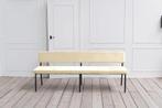 Nieuw! Amber Eetkamerbank 220cm - Stof Monolith 02 Creme, Huis en Inrichting, Ophalen, Minder dan 75 cm, Nieuw, Stof