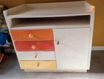 Vintage commode, Ophalen, Gebruikt, 50 tot 70 cm, 100 cm of meer