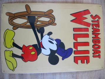 adv10167 metalen poster mickey 1 beschikbaar voor biedingen