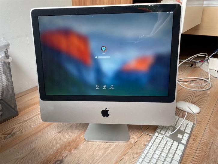 iMac 20 inch early 2008, Computers en Software, Apple Desktops, Gebruikt, iMac, HDD, 2 tot 3 Ghz, 4 GB, Ophalen