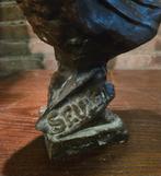 Societe des Bronzes de Paris brons beeld Seule E. Villanis, Antiek en Kunst, Ophalen of Verzenden