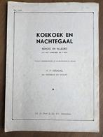 Koekoek en Nachtegaal voor piano of orgel, Händel, Gebruikt, Orgel, Klassiek, Ophalen of Verzenden