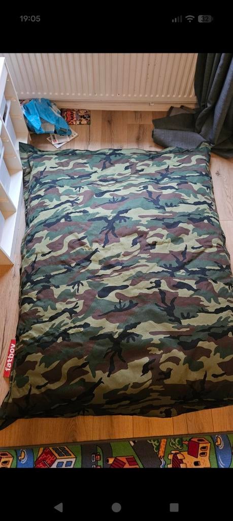 Fatboy Zitzak - Camouflage, Ophalen, Groen, Zitzak