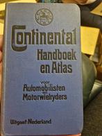Continental Handboek en Atlas - Automobilisten/Motorrijders, Ophalen of Verzenden, Gelezen, Algemeen, Continental