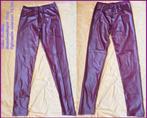 Bordeaux-rode legging van VILA maat M zgan, Legging, VILA, Maat 40/42 (M), Ophalen of Verzenden