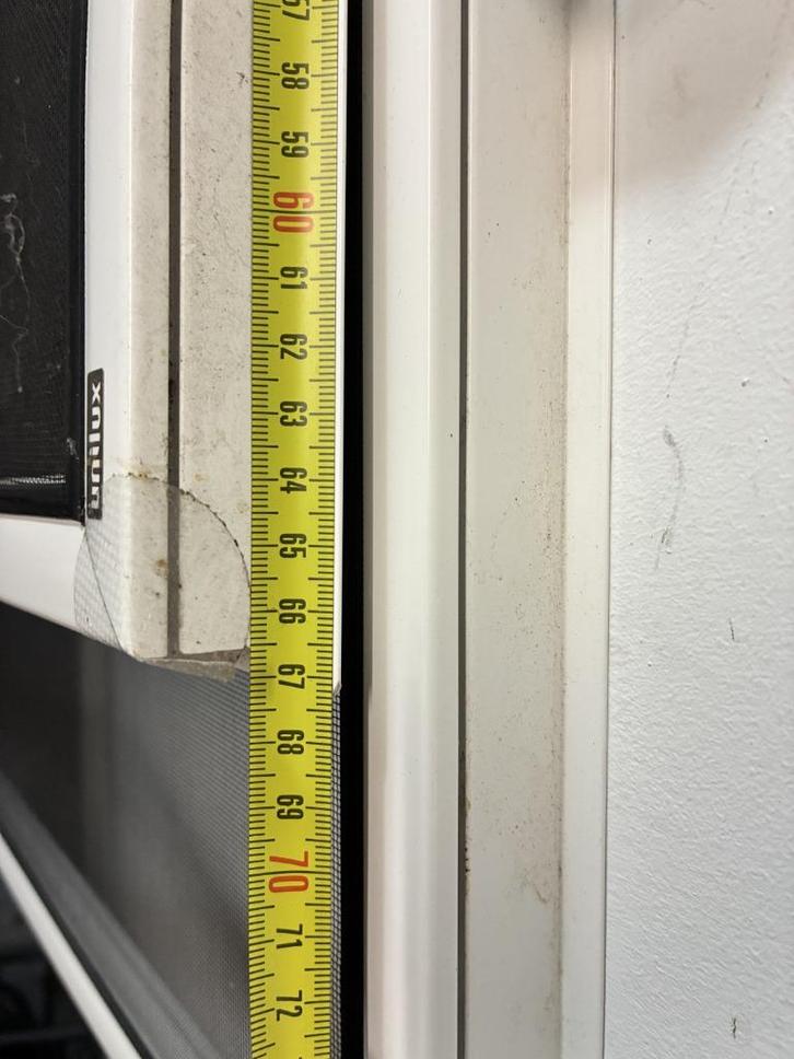 2x inzet hor voor draai/kiep raam (naar binnen draaiend), Doe-het-zelf en Verbouw, Deuren en Horren, Zo goed als nieuw, Overige typen