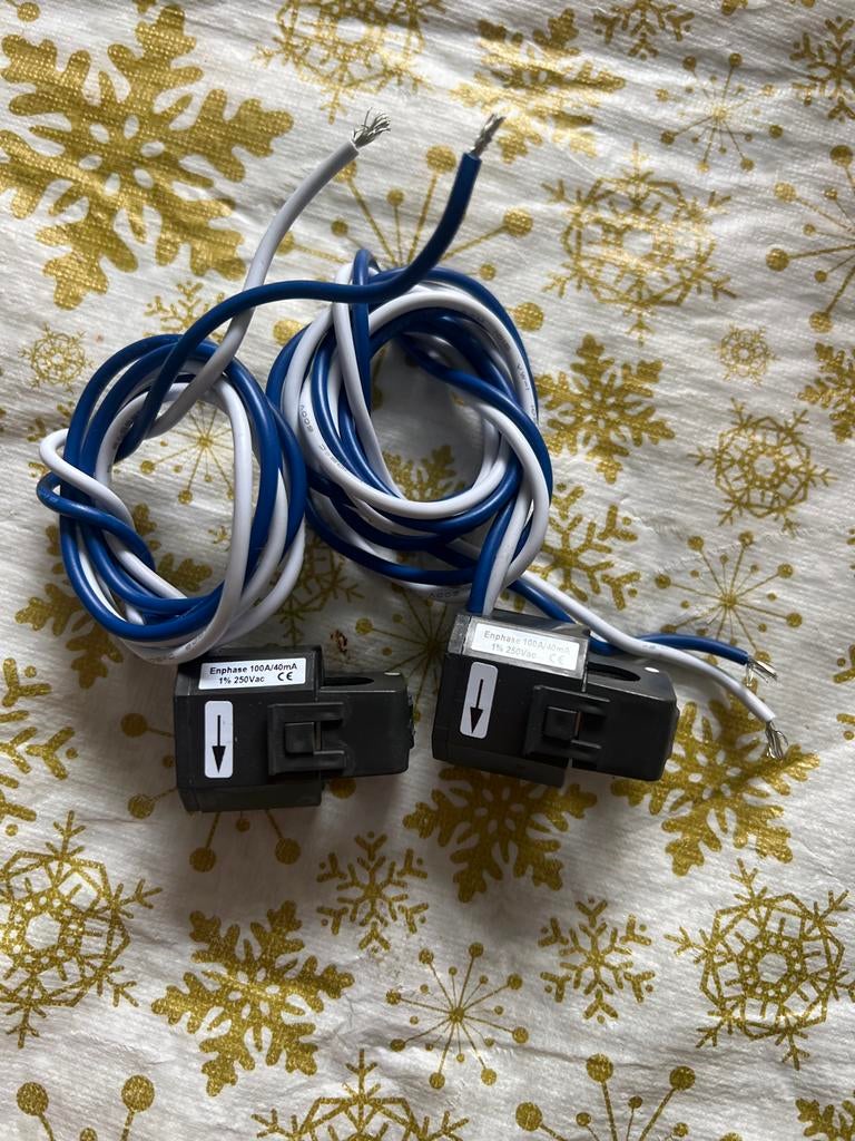 Enphase Stroomspoel 100A split CT - V2022, Doe-het-zelf en Verbouw, Elektra en Kabels, Ophalen of Verzenden, Zo goed als nieuw