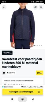 Fouganza outdoor jas vest 152 t/m 164, Bovenkleding, Ophalen of Verzenden, Zo goed als nieuw, Kinderen