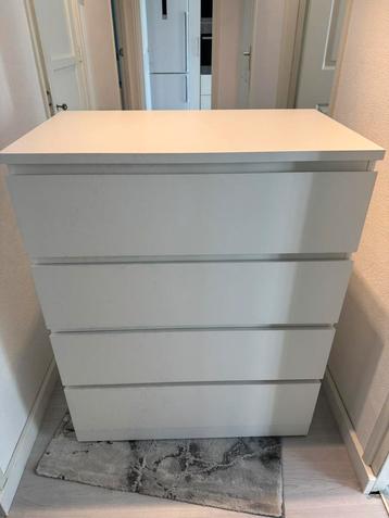 Ikea ladekast MALM 4 lades 80x100
