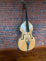 Oude Contrabas - Klassiek Instrument, Ophalen of Verzenden, Gebruikt, 4/4-contrabas, Met koffer