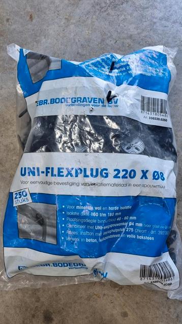 Uni-flexplug 220x8mm beschikbaar voor biedingen