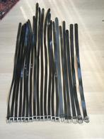 15 stuks lederen riemen, Ophalen of Verzenden, Gedragen, Zwart, 100 cm of meer
