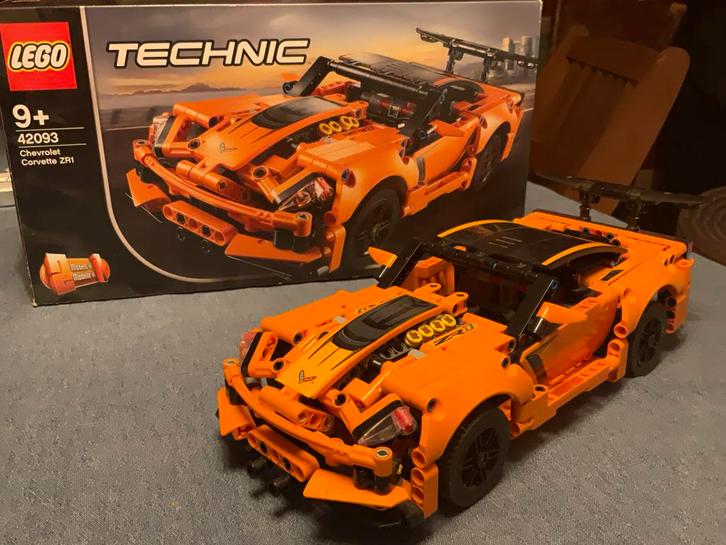 Lego Technic Chevrolet Corvette ZR1 2-in-1, Kinderen en Baby's, Speelgoed | Duplo en Lego, Zo goed als nieuw, Lego, Complete set