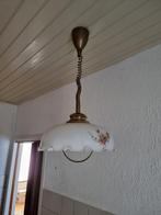 Vintage plafonniere, Ophalen of Verzenden, Gebruikt, Glas