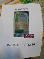 Korrelkalk 25 kg € 12,50, Tuin en Terras, Aarde en Mest, Koemestkorrels, Ophalen of Verzenden