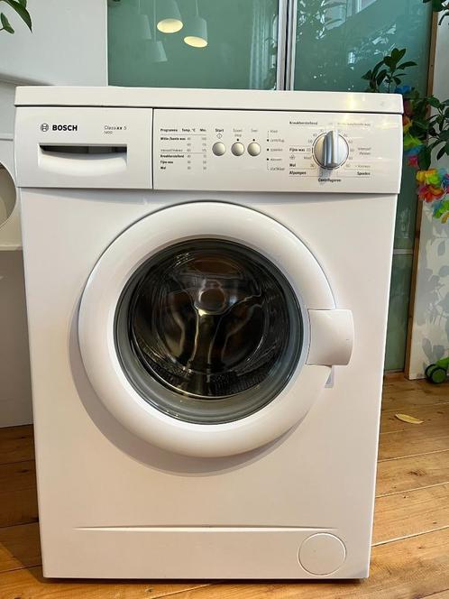 Gratis BOSCH Clasixx5 Wasmachine, Witgoed en Apparatuur, Wasmachines, Gebruikt, Voorlader, 4 tot 6 kg, Minder dan 85 cm, 1200 tot 1600 toeren