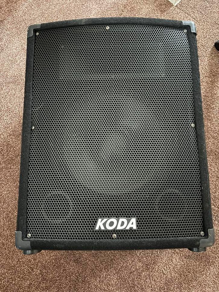 Koda EP‑12 passieve luidsprekers, Muziek en Instrumenten, Versterkers | Keyboard, Monitor en PA, Gebruikt, Minder dan 500 watt