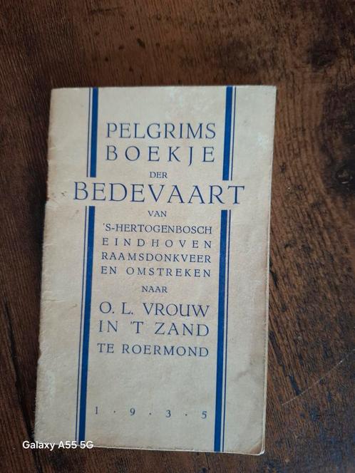 Pelgrims Boekje der Bedevaart 1935, Antiek en Kunst, Antiek | Boeken en Bijbels, Ophalen of Verzenden