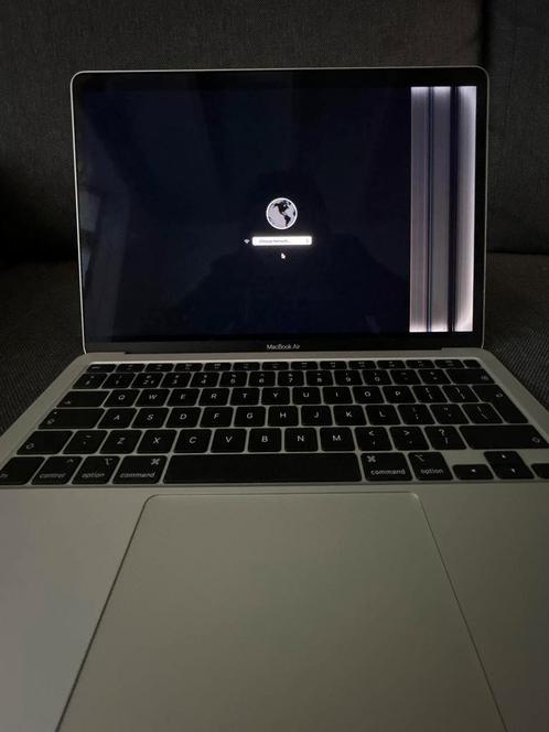 MacBook Air 2020 Intel I5 1,8GHz Defect Scherm, Computers en Software, Apple Macbooks, Zo goed als nieuw, MacBook Air, 13 inch