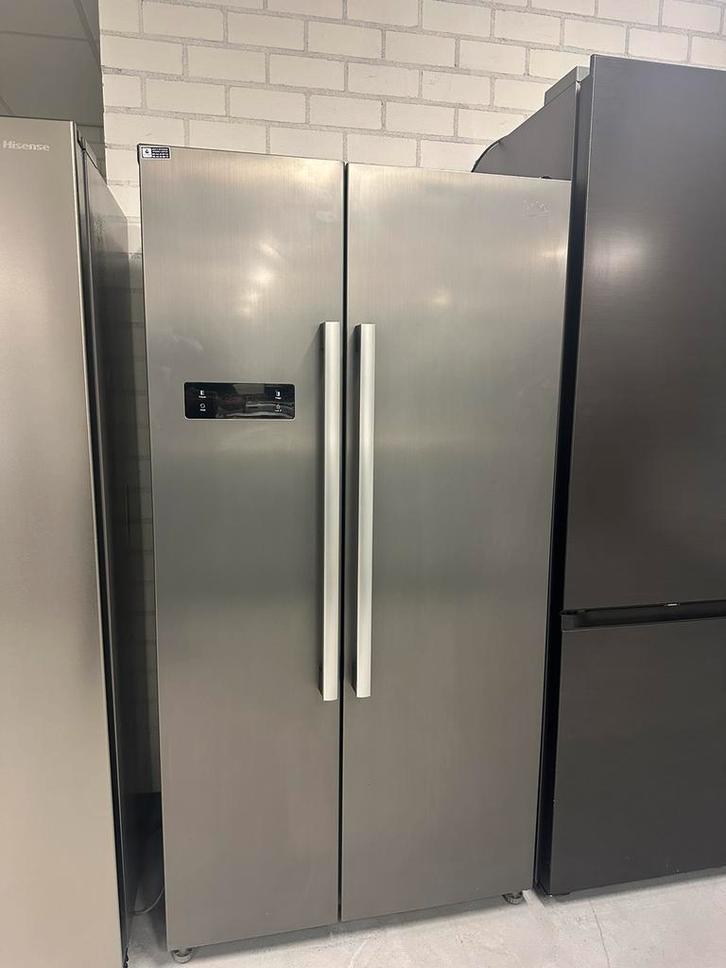 BEKO GNO4331XPN NO FROST AMERIKAANSE KOELKAST 440L, Witgoed en Apparatuur, Koelkasten en IJskasten, Nieuw, Met aparte vriezer