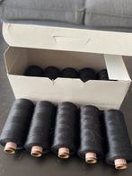 Amann Saba 120 Col 4000 Zwart - 10 Klasse, Hobby en Vrije tijd, Ophalen of Verzenden, Nieuw, Garen of Naald(en)