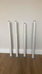 4 IKEA Olov verstelbare poten - Zo goed als nieuw!, Huis en Inrichting, Tafelonderdelen, Ophalen, Tafelpoot, 50 tot 100 cm, Rond