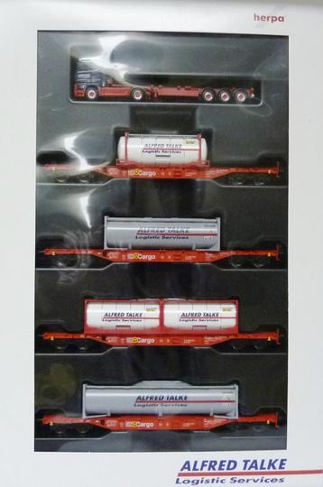 Herpa Set (5) 155335 Fleischmann Basis ALFRED TALKE beschikbaar voor biedingen