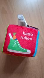 Sinterklaas dobbelsteen (stof, spel, 10 x 10 x 10cm), Diversen, Ophalen of Verzenden, Nieuw