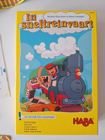 HABA In Sneltreinvaart - Trein Verzamelspel beschikbaar voor biedingen