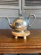 Verzilverde Art Nouveau theepot goed gemerkt EPBM, Antiek en Kunst, Antiek | Goud en Zilver, Ophalen of Verzenden, Zilver