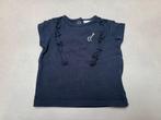 T-shirtje donkerblauw - Giraf - Prenatal - Maat 56, Ophalen of Verzenden, Zo goed als nieuw, Prenatal, Jongetje