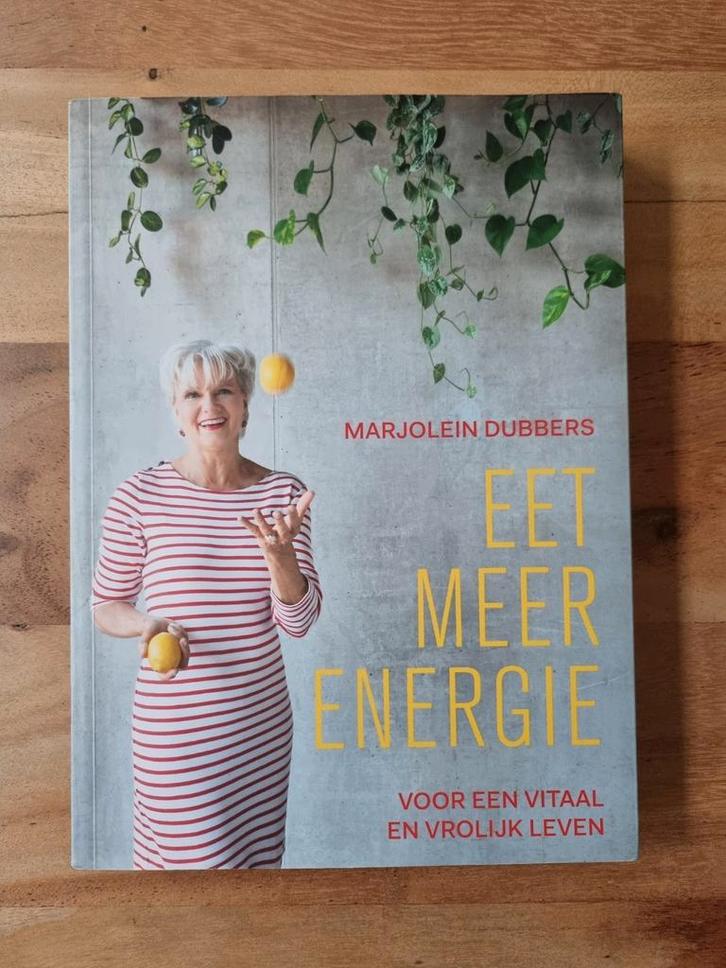 Marjolein Dubbers - Eet meer energie, Boeken, Gezondheid, Dieet en Voeding, Zo goed als nieuw, Ophalen of Verzenden