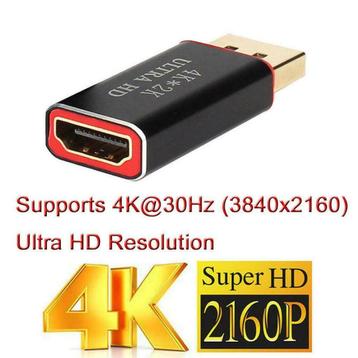 Displayport naar HDMI *** High Quality 4K *** SUPERKOOPJE***
