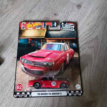 Hot Wheels Boulevard ’70 Rover P6 Group 2 #62 HCR21 beschikbaar voor biedingen