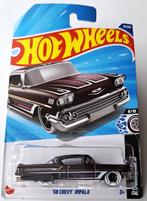 Hot Wheels '58 Chevy Impala, Long card (USA), Hobby en Vrije tijd, Modelauto's | Overige schalen, Ophalen, Nieuw, Auto