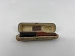 antieke sigarenhouder in een etui van de pijpenbazar, Ophalen of Verzenden, Gebruikt