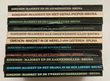 11 Maigret verhalen door Georges Simenon beschikbaar voor biedingen
