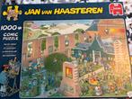 Puzzel van Haasteren ‘De kunstmarkt’, Hobby en Vrije tijd, Ophalen of Verzenden, 500 t/m 1500 stukjes, Zo goed als nieuw