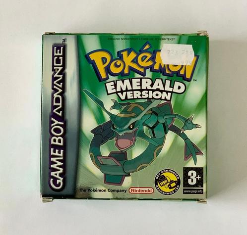Pokemon Emerald GBA, Hele goede staat (CIB), Spelcomputers en Games, Games | Nintendo Game Boy, Zo goed als nieuw, Role Playing Game (Rpg)