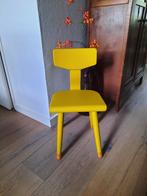 Vintage tage schoolstoeltje schilte, Gebruikt, Overige kleuren, Vintage, Ophalen of Verzenden